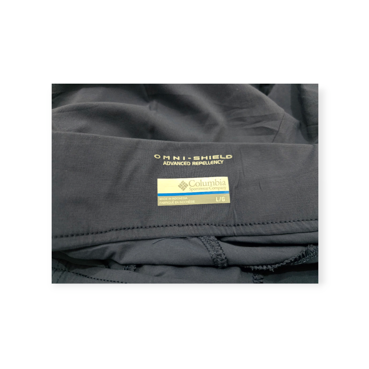 Pantalon Corto Columbia Advaced Grande L Azul Marino