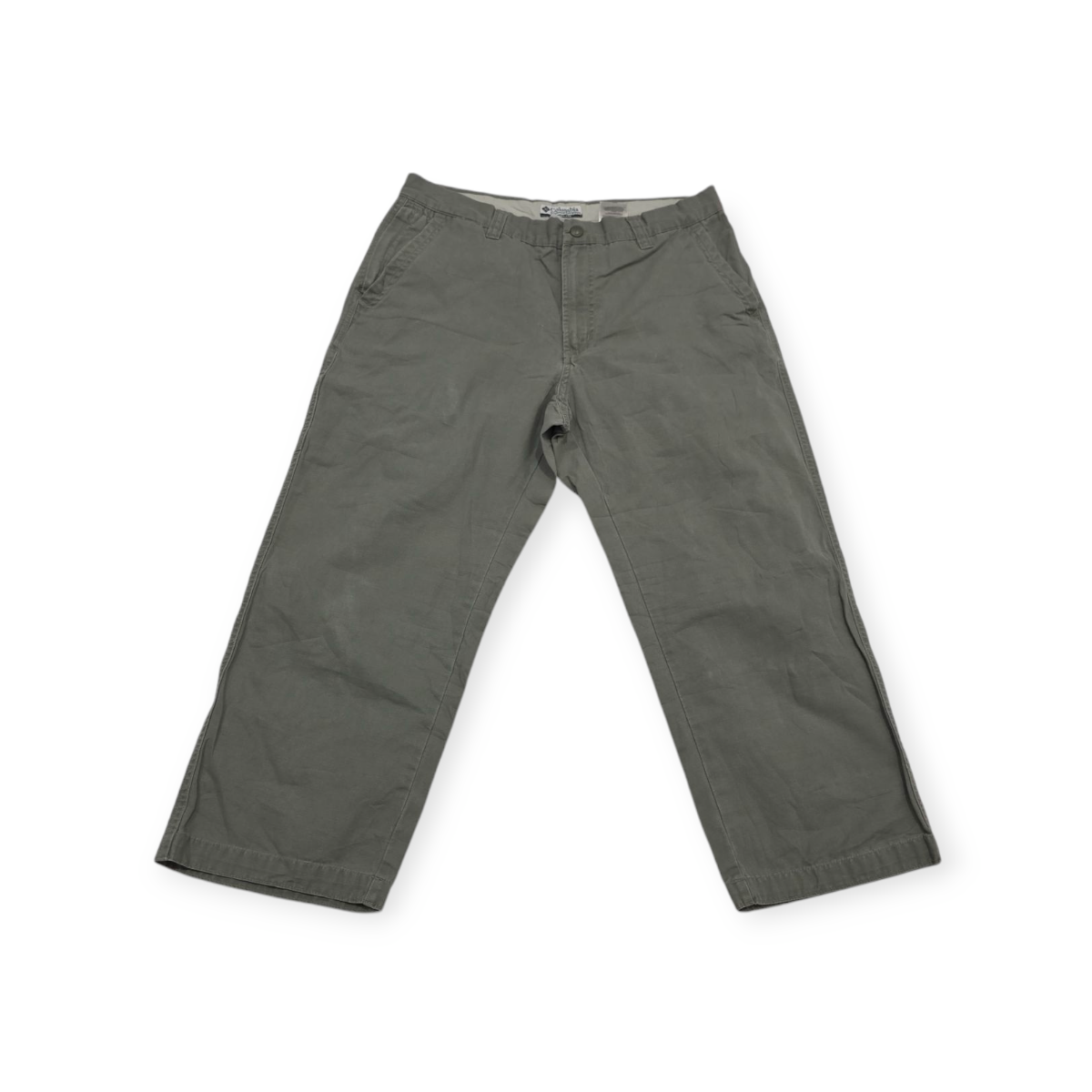 Pantalon Columbia Talla 12 Capri Color Gris