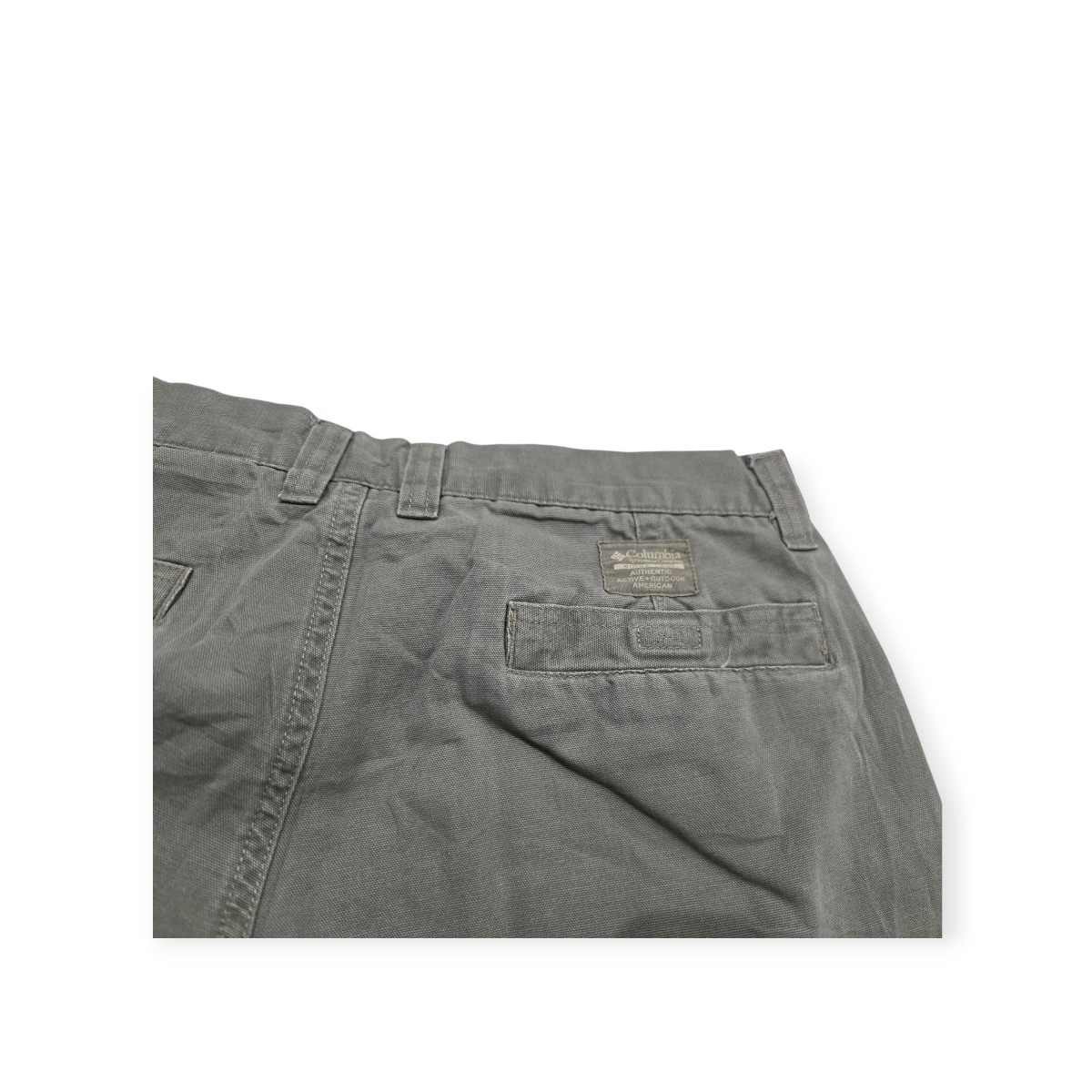 Pantalon Columbia Talla 12 Capri Color Gris
