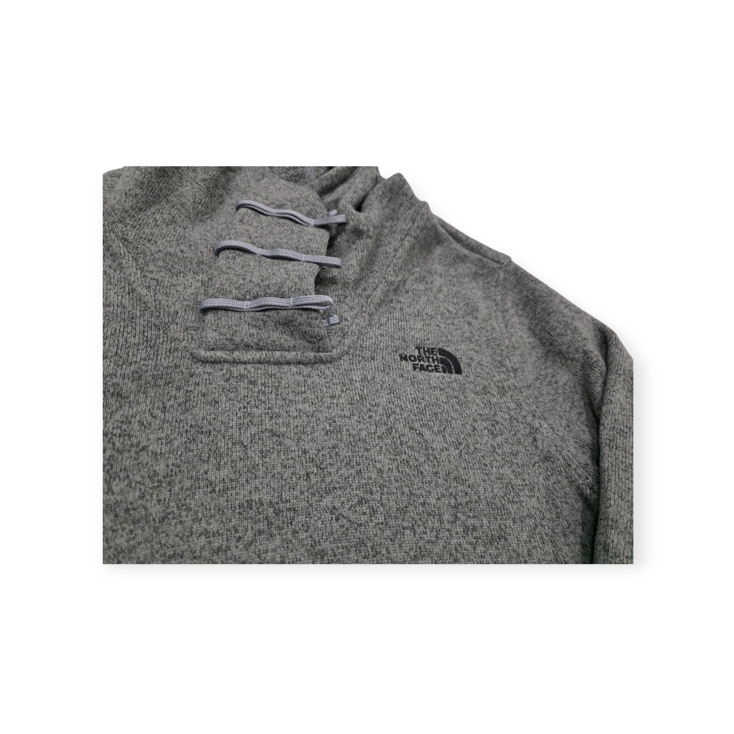 Chamarra The North Face Xgrande Xl Gris Jaspeada