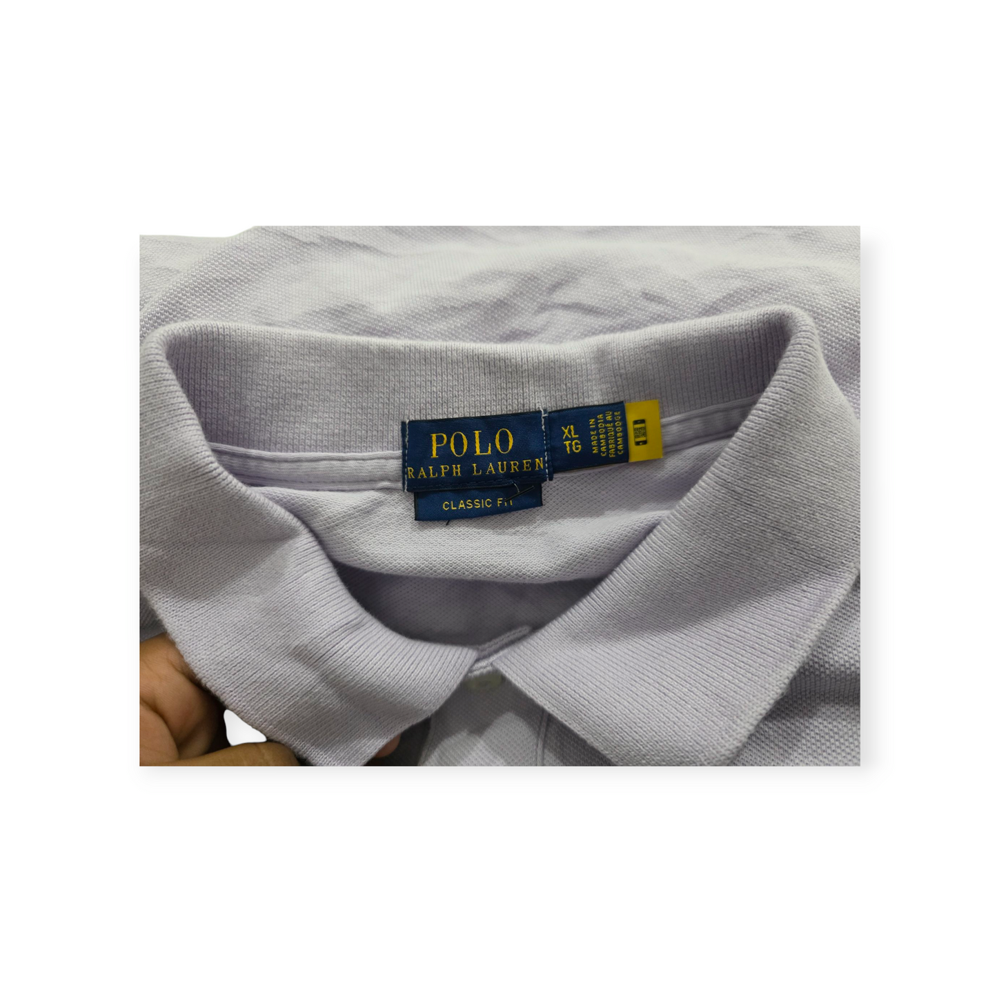 Playera Polo Ralph Lauren Xgrande Xl Color Lila Manga Corta