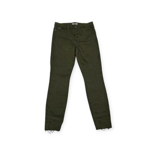 Pantalon Tommy Hilfiger Color Verde Talla 4 De Mujer
