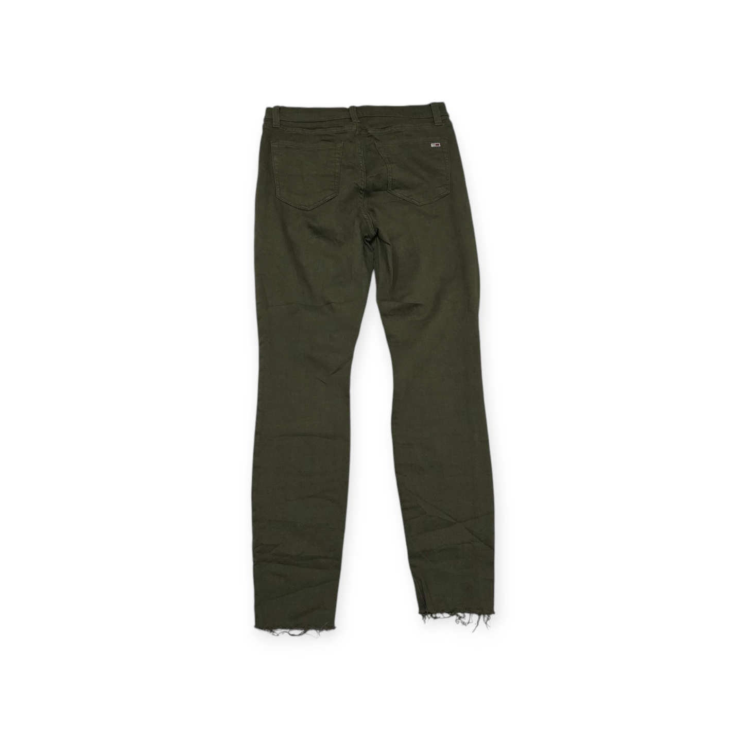 Pantalon Tommy Hilfiger Color Verde Talla 4 De Mujer
