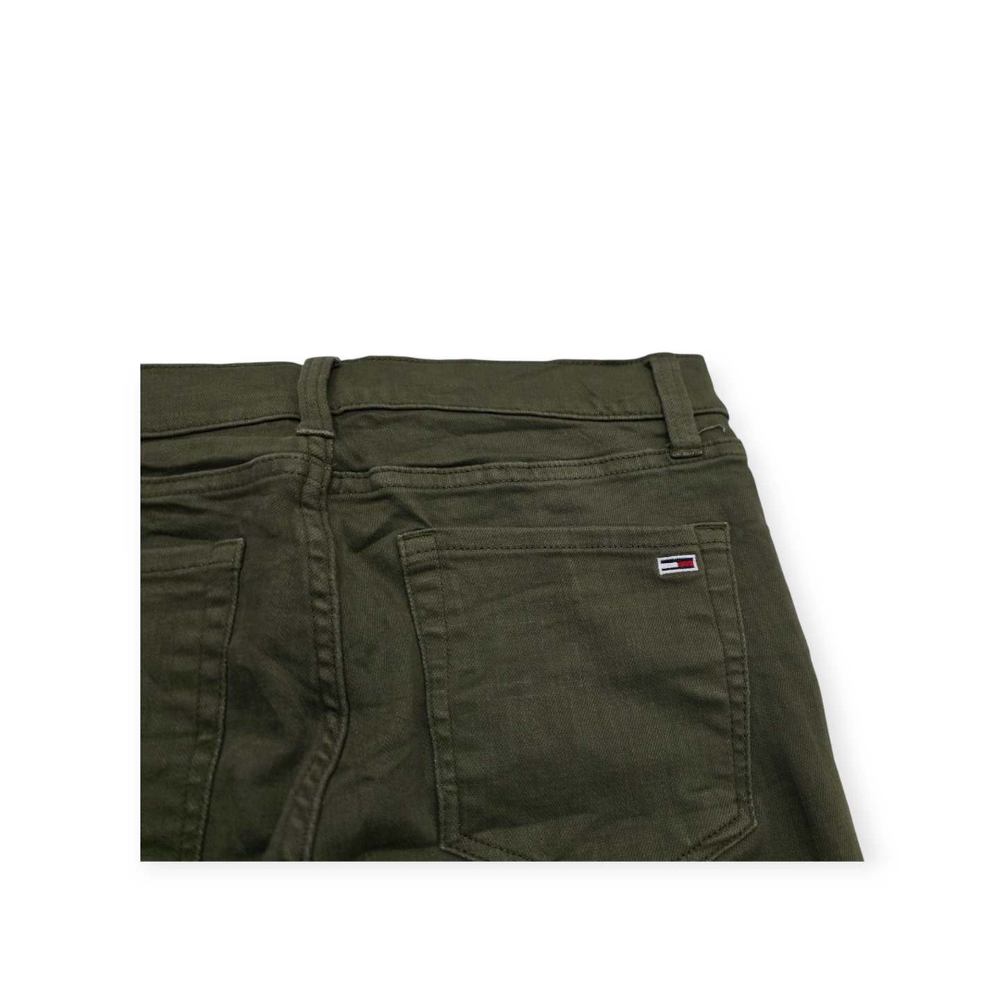 Pantalon Tommy Hilfiger Color Verde Talla 4 De Mujer