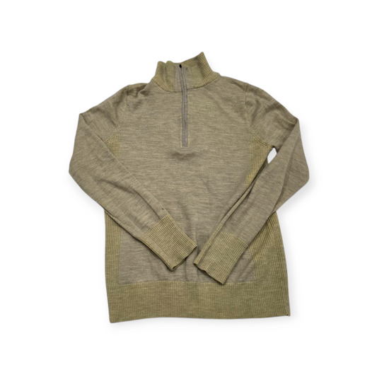 Sueter Mujer Patagonia Mediana M Cafe Claro Cuello Alto