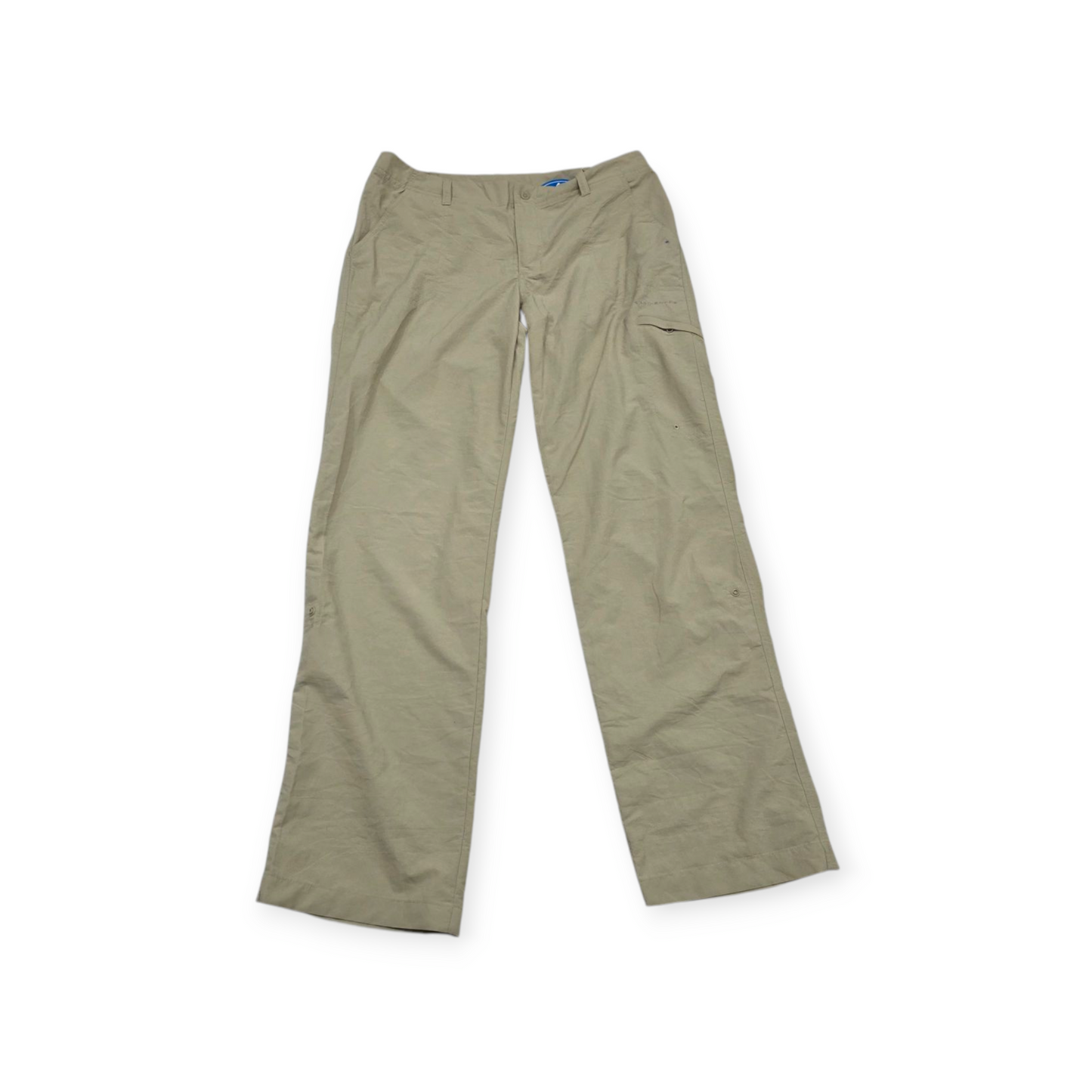 Pantalon Mujer Columbia Talla 10 Regular Color Cafe Claro