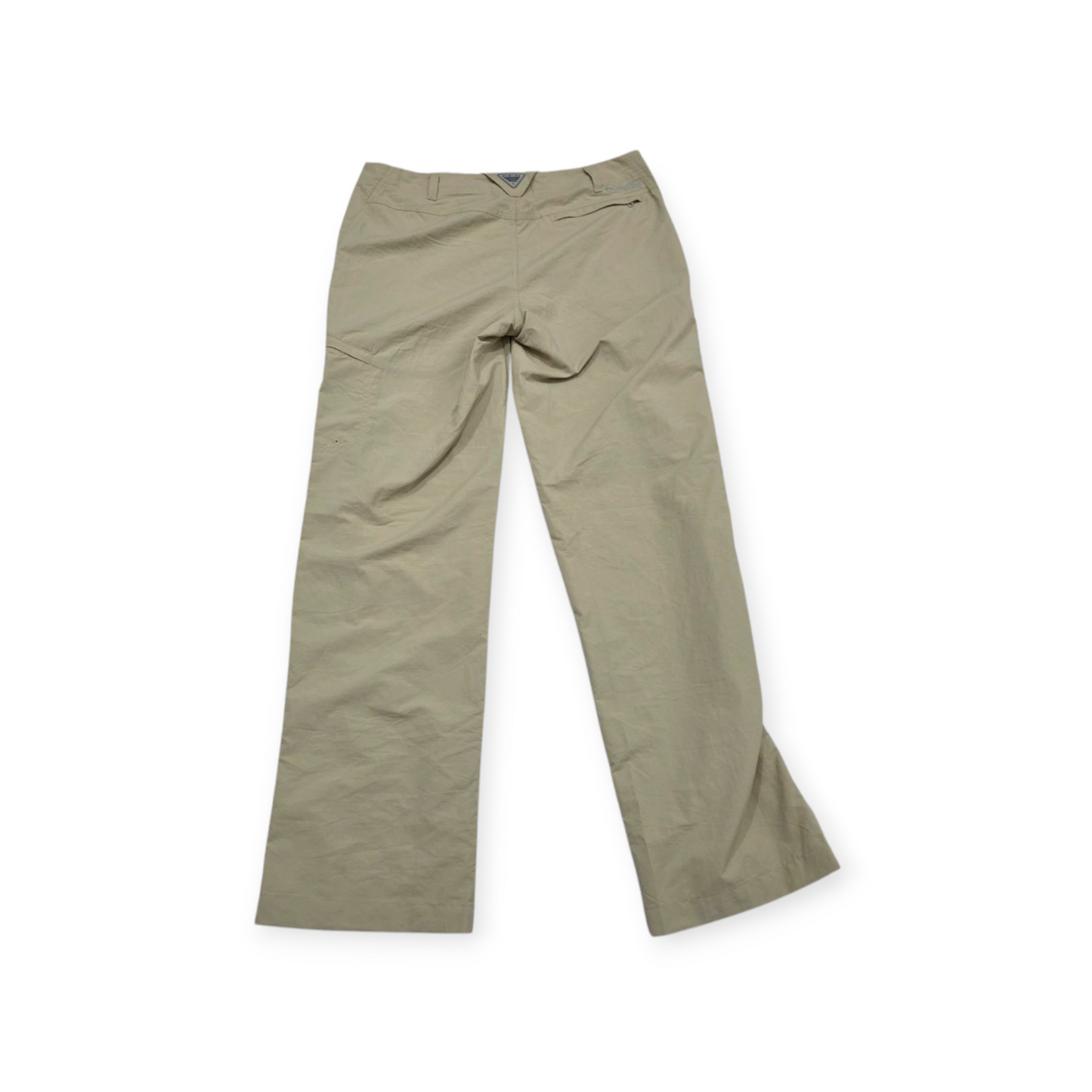 Pantalon Mujer Columbia Talla 10 Regular Color Cafe Claro
