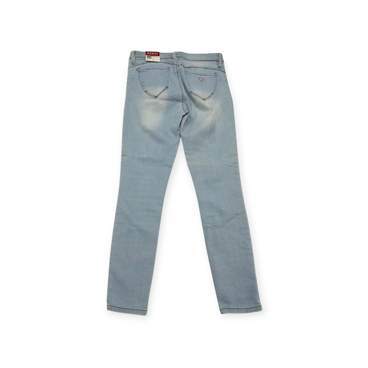 Pantalon Mujer Guess Talla 27 Azul Claro D Mezclilla Stretch