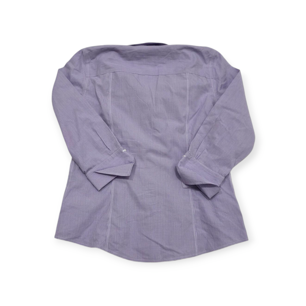 Camisa Brooks Brothers Talla 6p Lila Manga 3/4 De Mujer