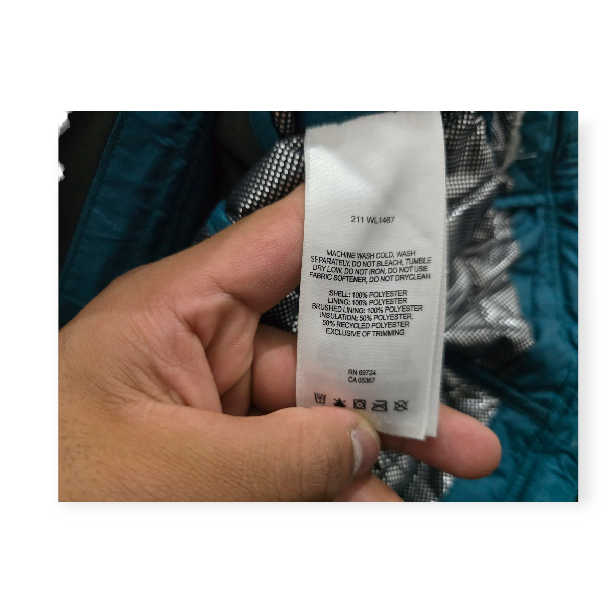 Chaleco Columbia Mediana M Azul Petróleo Omni Heat
