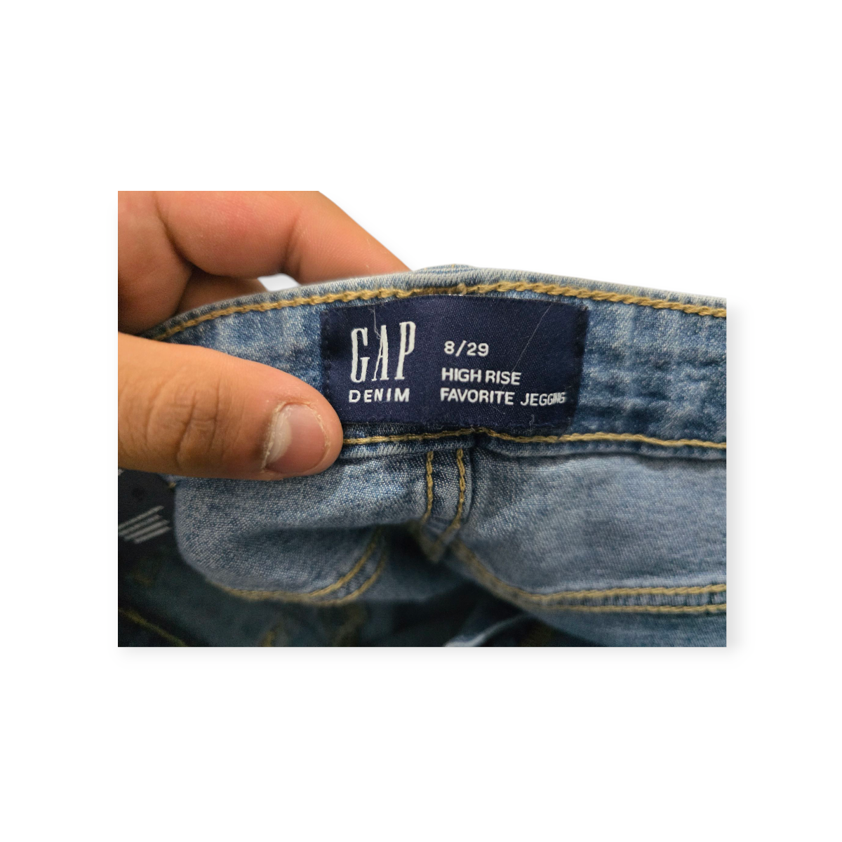 Pantalon Mujer Gap High Rise Favorite Jegging Talla 8