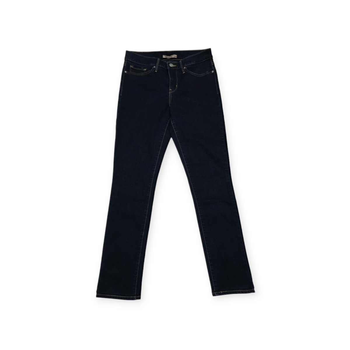 Pantalon Levis Talla 29 Shapping Skinny De Mezclilla Oscura