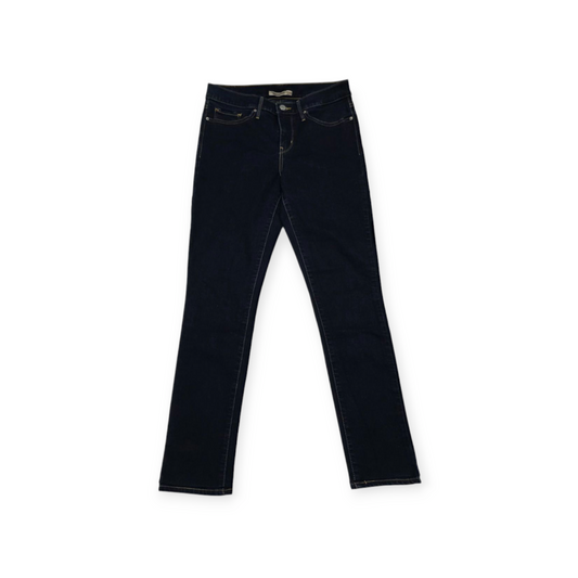 Pantalon Levis Talla 29 Shapping Skinny De Mezclilla Oscura