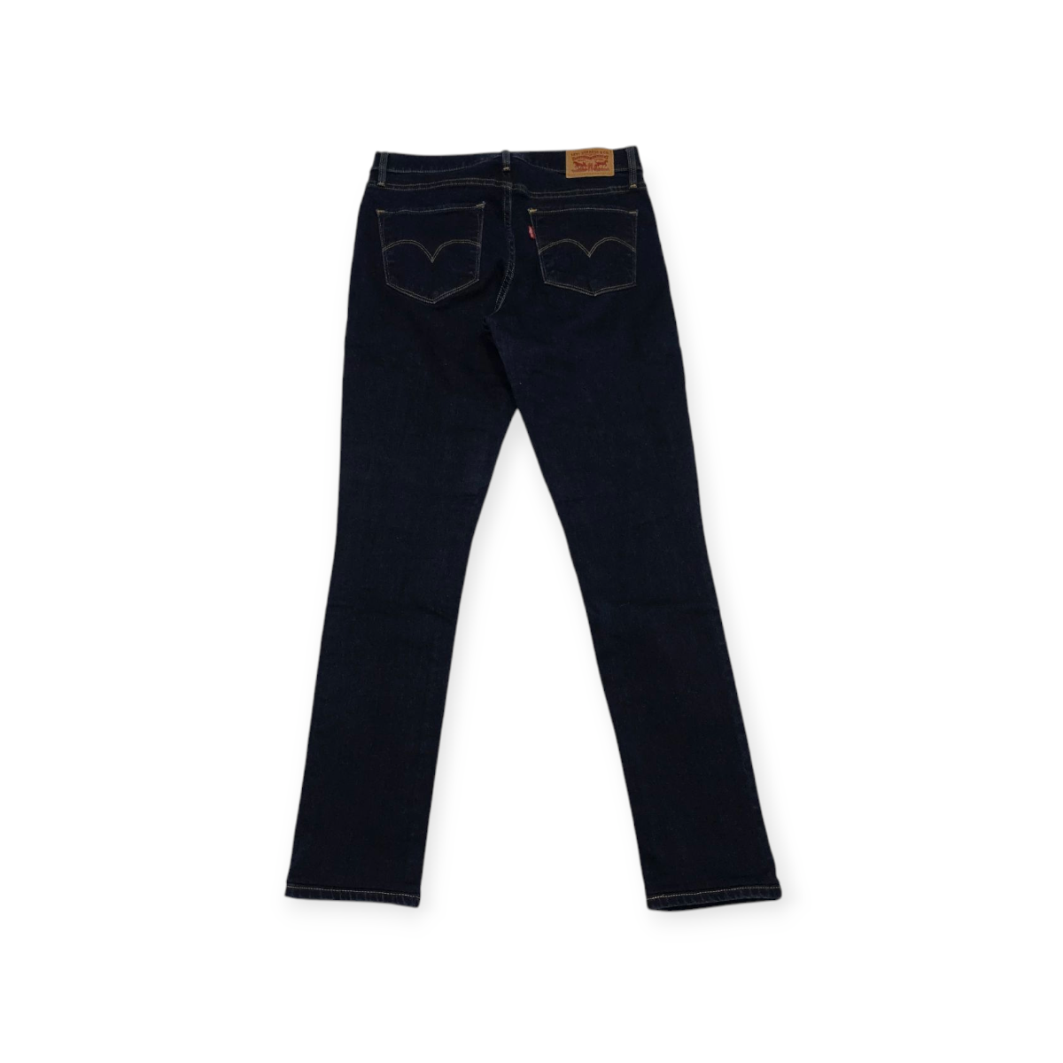 Pantalon Levis Talla 29 Shapping Skinny De Mezclilla Oscura