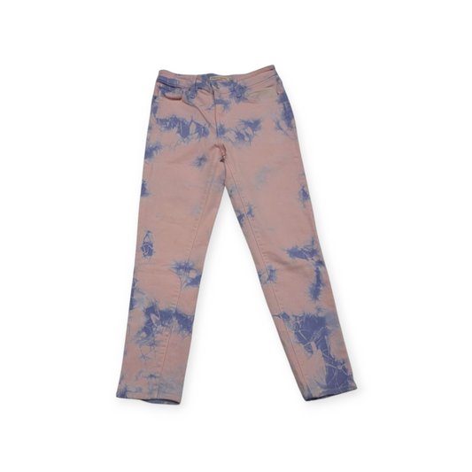 Pantalon Levis Talla 29 Rosa C/ Azul High Rise Skinny Ankle