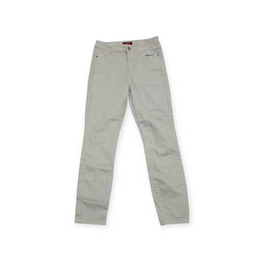 Pantalon Guess Talla 29 Color Blanco Skinny