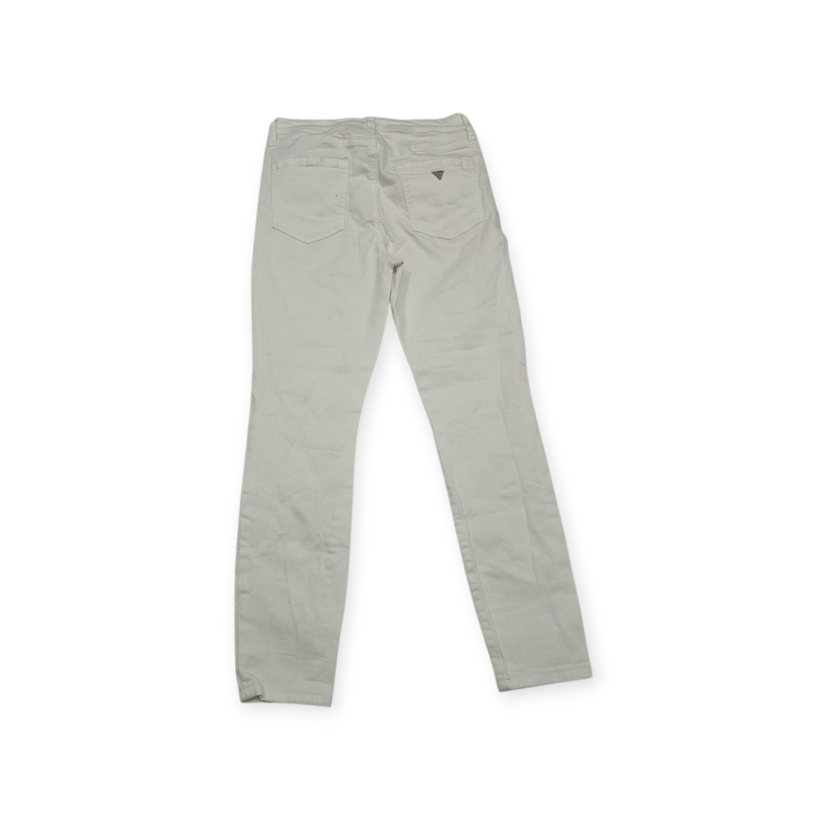 Pantalon Guess Talla 29 Color Blanco Skinny