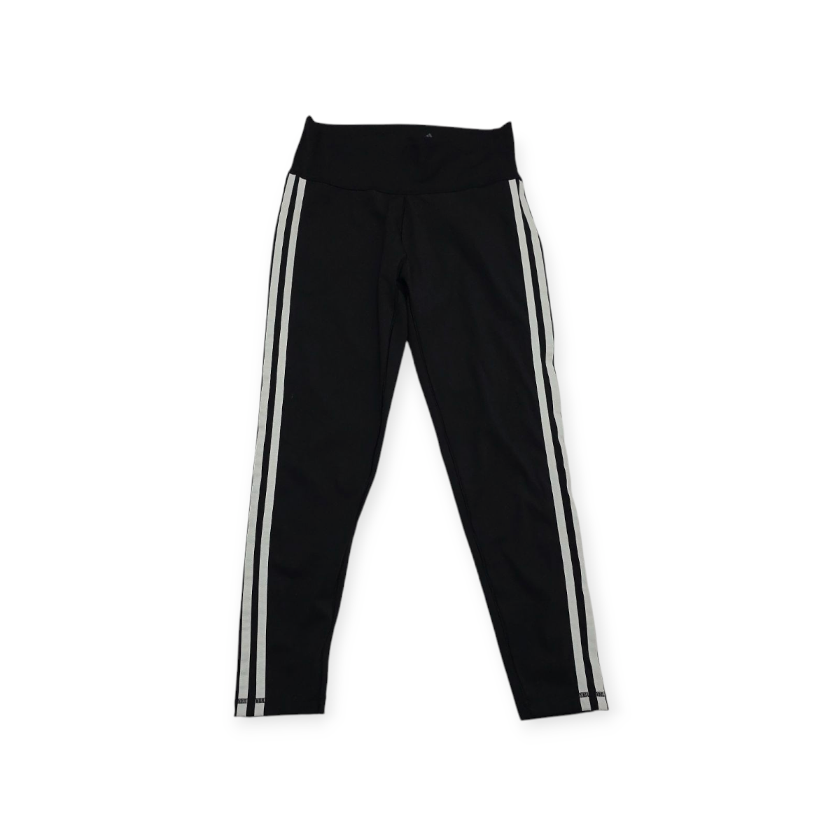 Legging Adidas De Mujer Grande L Color Negro Con Lineas