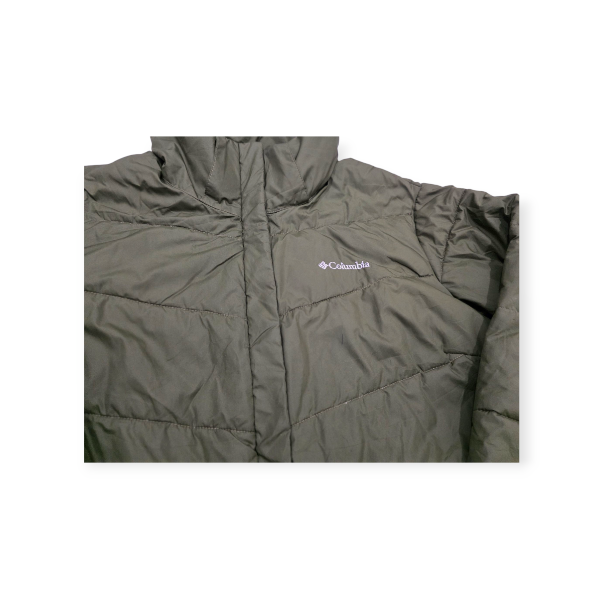 Chamarra Mujer Columbia Color Verde Talla 1x