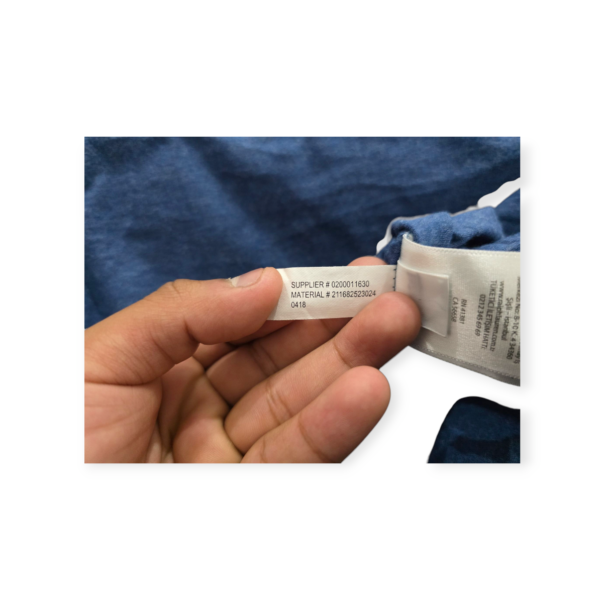 Playera Polo Ralph Lauren Xlazul Acero Manga Corta Pony Azul