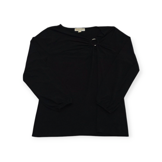 Blusa Michael Kors Negra Manga Larga Talla 2x