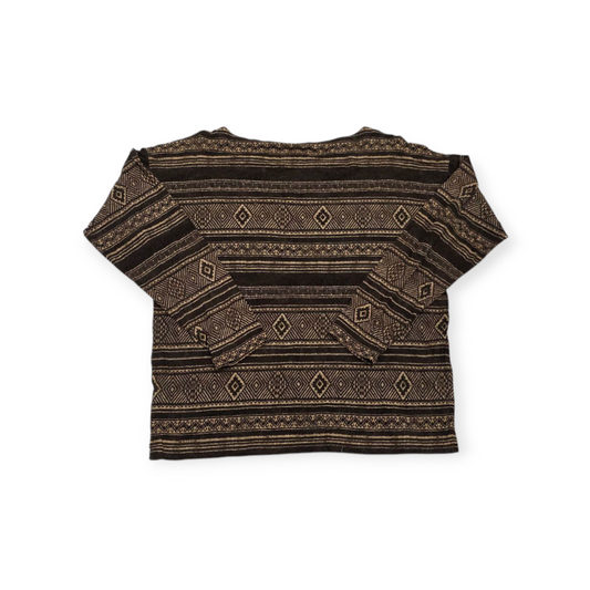 Playera Ralph Lauren Xgrande Xl Cafe Manga Larga