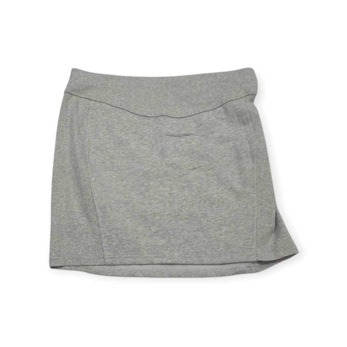 Falda Lululemon Xgrande Xl Gris Claro De Algodón