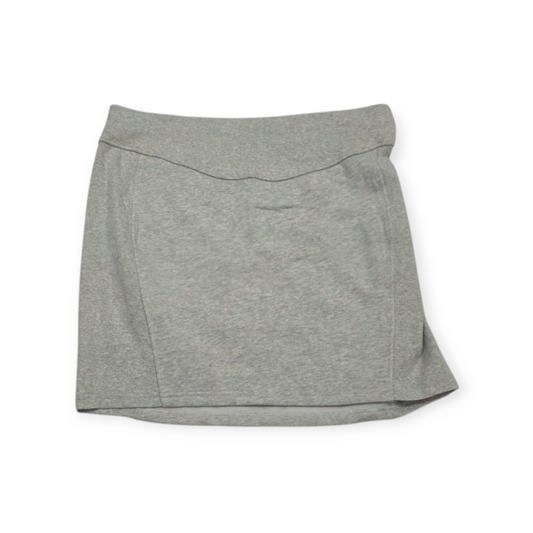 Falda Lululemon Xgrande Xl Gris Claro De Algodón