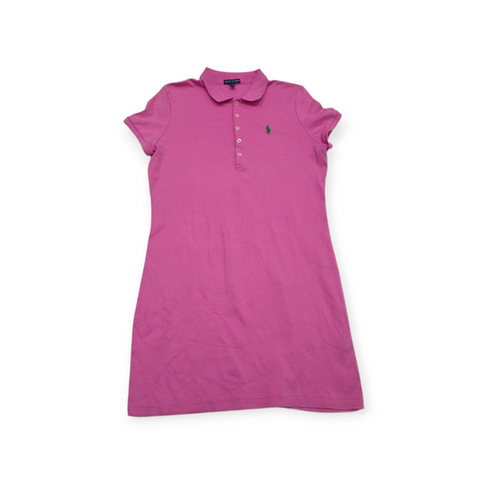 Vestido Ralph Lauren Extra Grande Rosa De Mujer