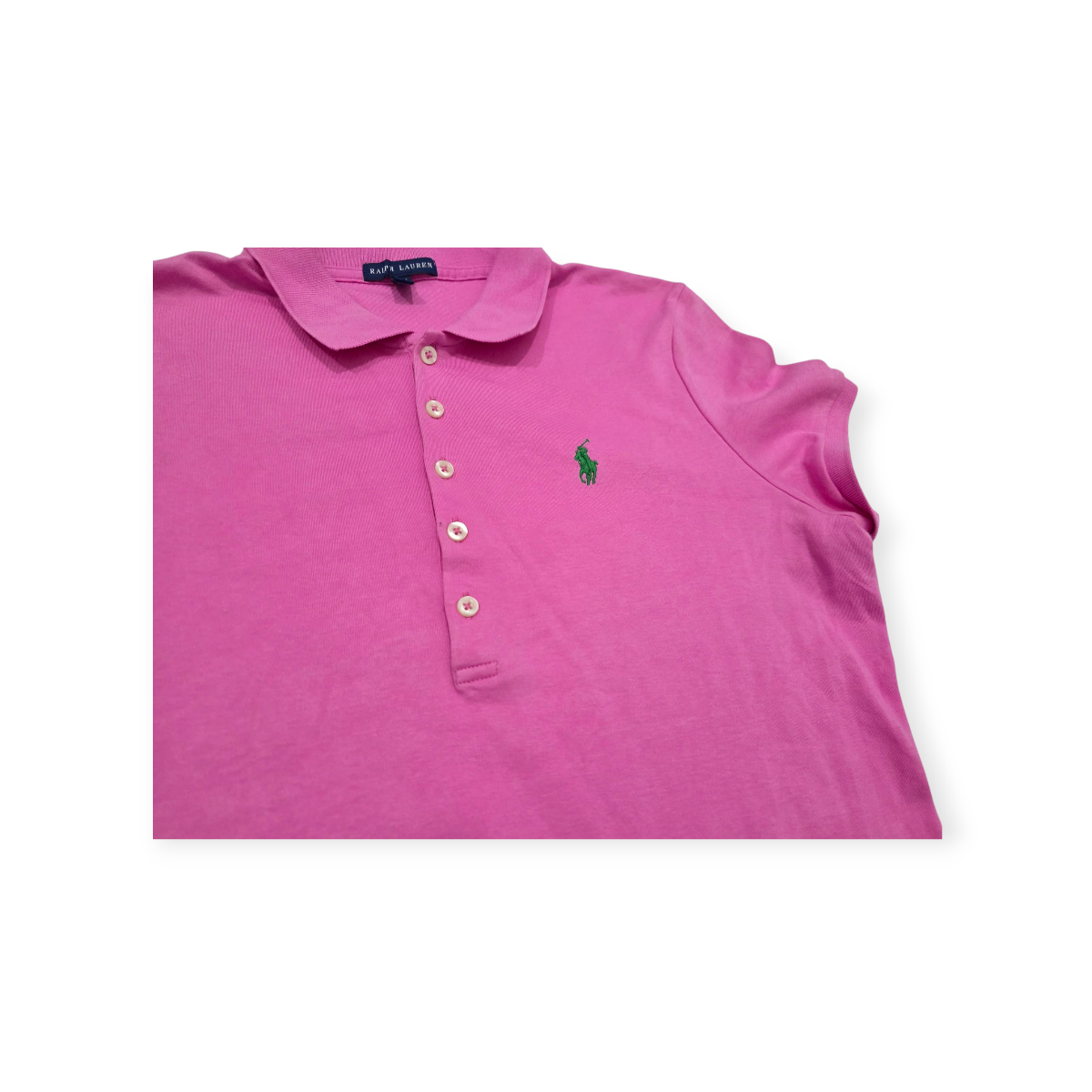 Vestido Ralph Lauren Extra Grande Rosa De Mujer