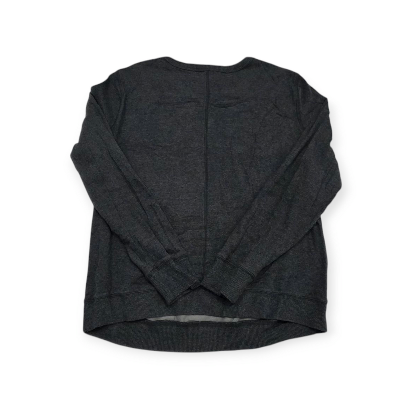 Sudadera Ralph Lauren Extra Grande De Mujer Gris Oscuro