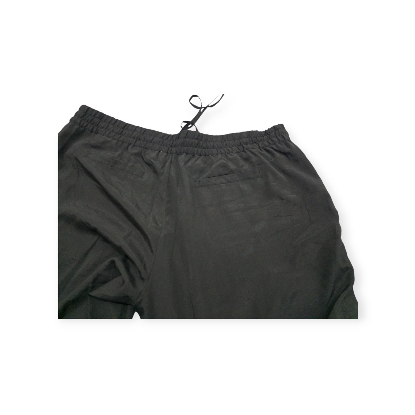 Pantalon Suelto Michael Kors Talla 12 Color Negro