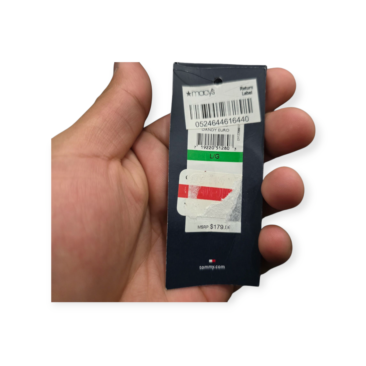 Sueter Tommy Hilfiger Luxury Grande L Cotton Azul Oscuro
