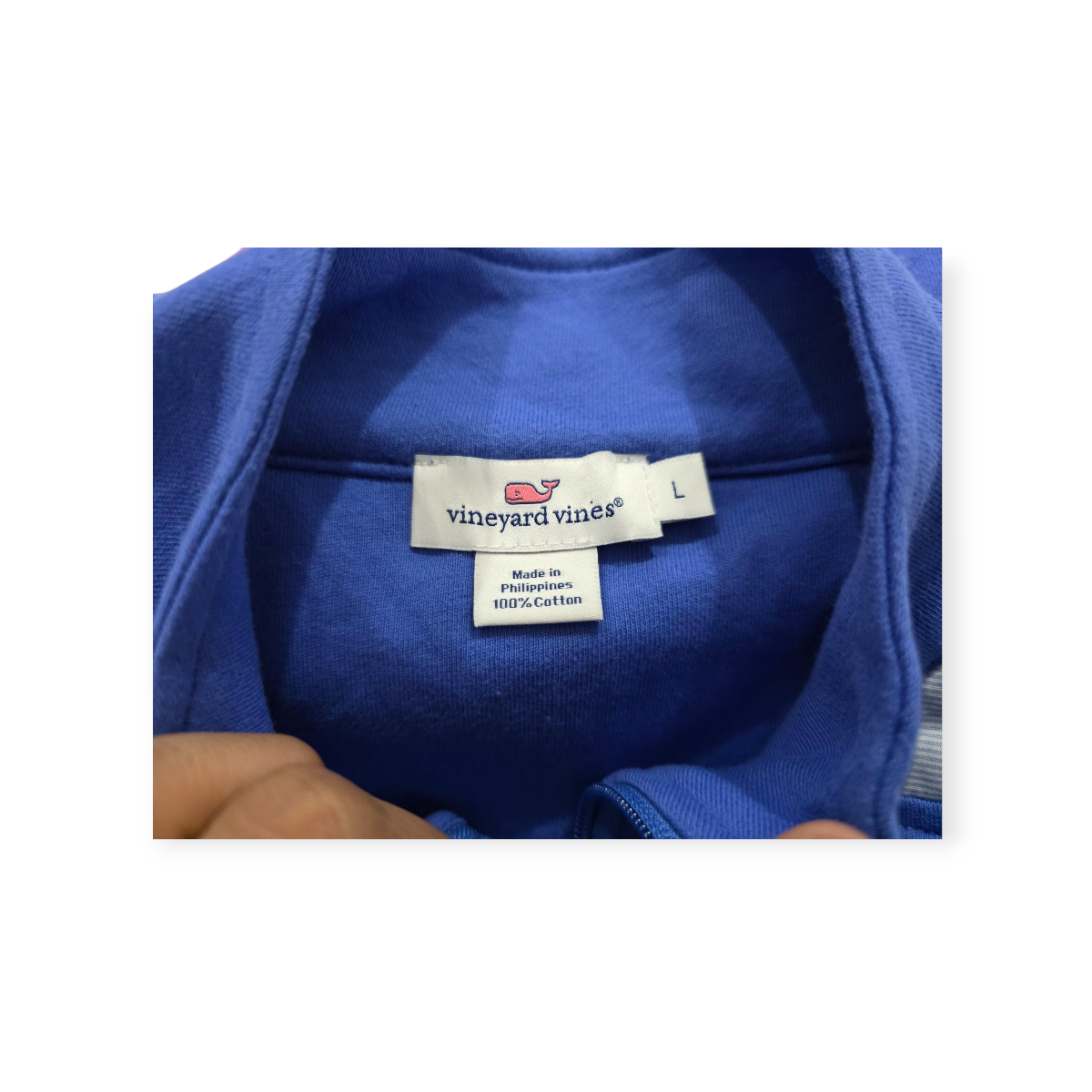 Sudadera Vineyard Vines Grande L Azul Celeste