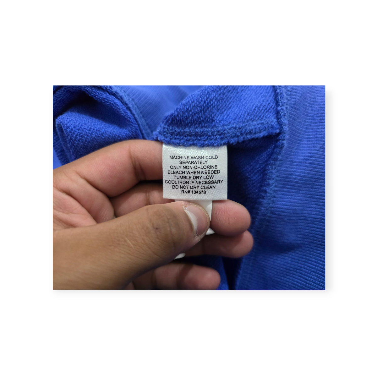 Sudadera Vineyard Vines Grande L Azul Celeste