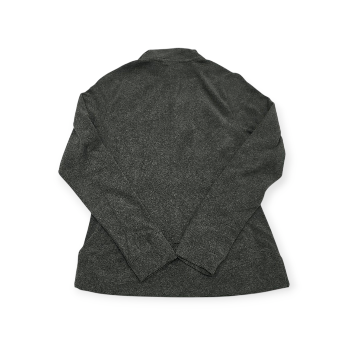 Chamarra The North Face Gris Cuello Alto Con Bolsa D Kanguro