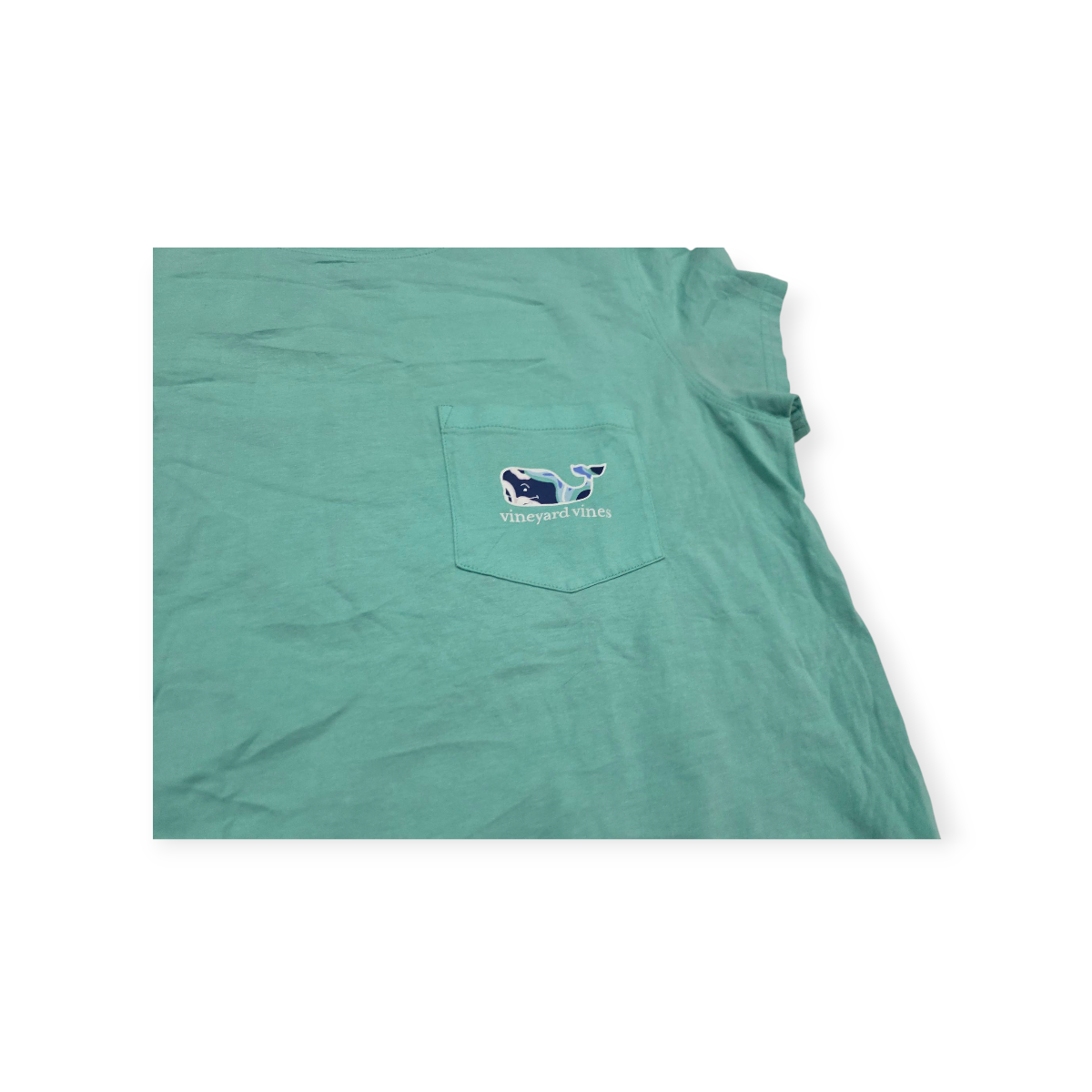 Playera Vineyard Vines Xchico Xs Color Menta Manga Corta