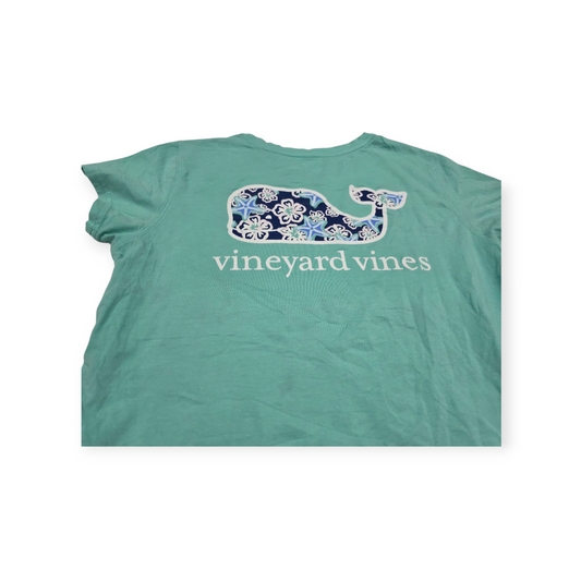 Playera Vineyard Vines Xchico Xs Color Menta Manga Corta