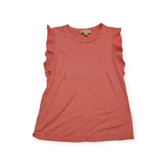 Playera Michael Kors Chico S Color Coral Sin Mangas