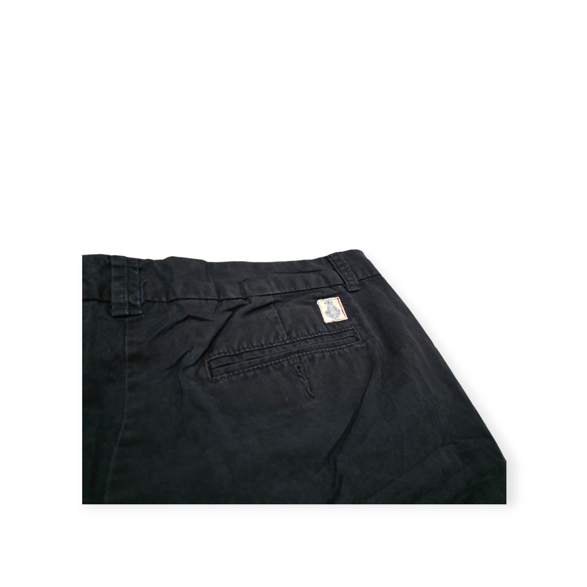 Bermuda Tommy Hilfiger Azul Profundo Talla 12 De Mujer