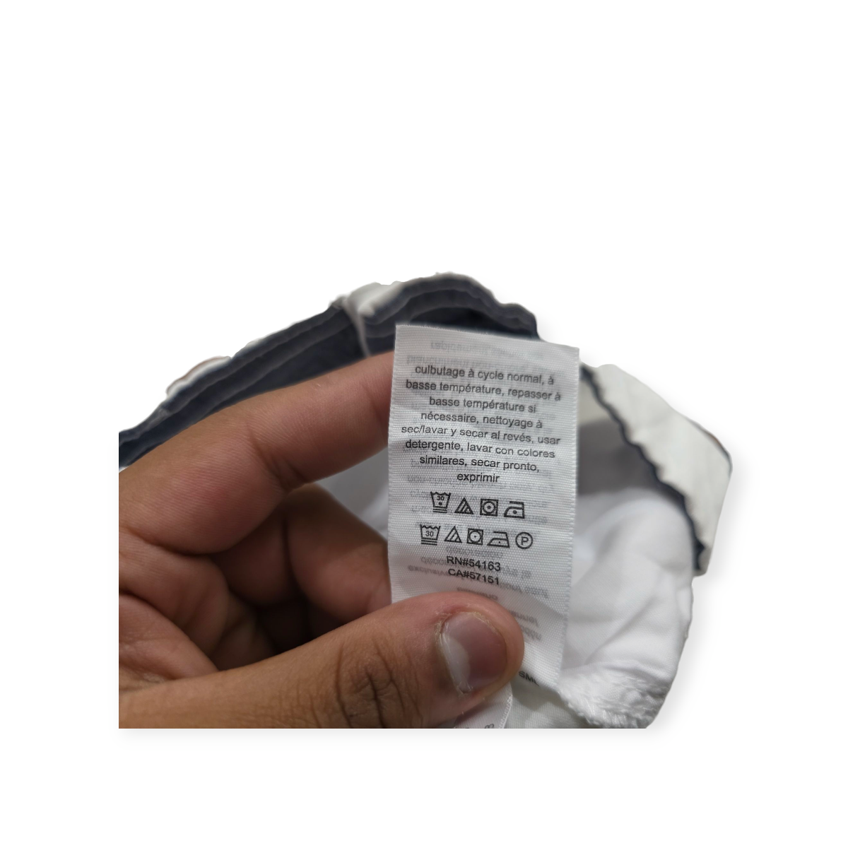 Pantalon Tommy Hilfiger Talla 12 Color Blanco