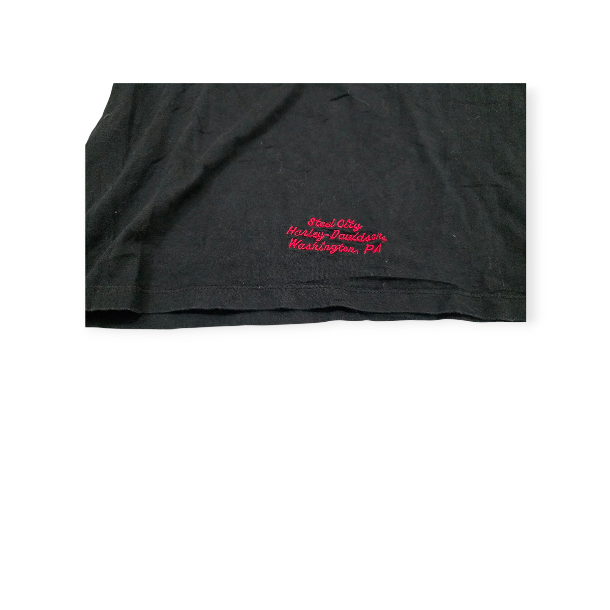 Playera Harley Davidson Xgrand Xl Negra Manga Corta De Mujer
