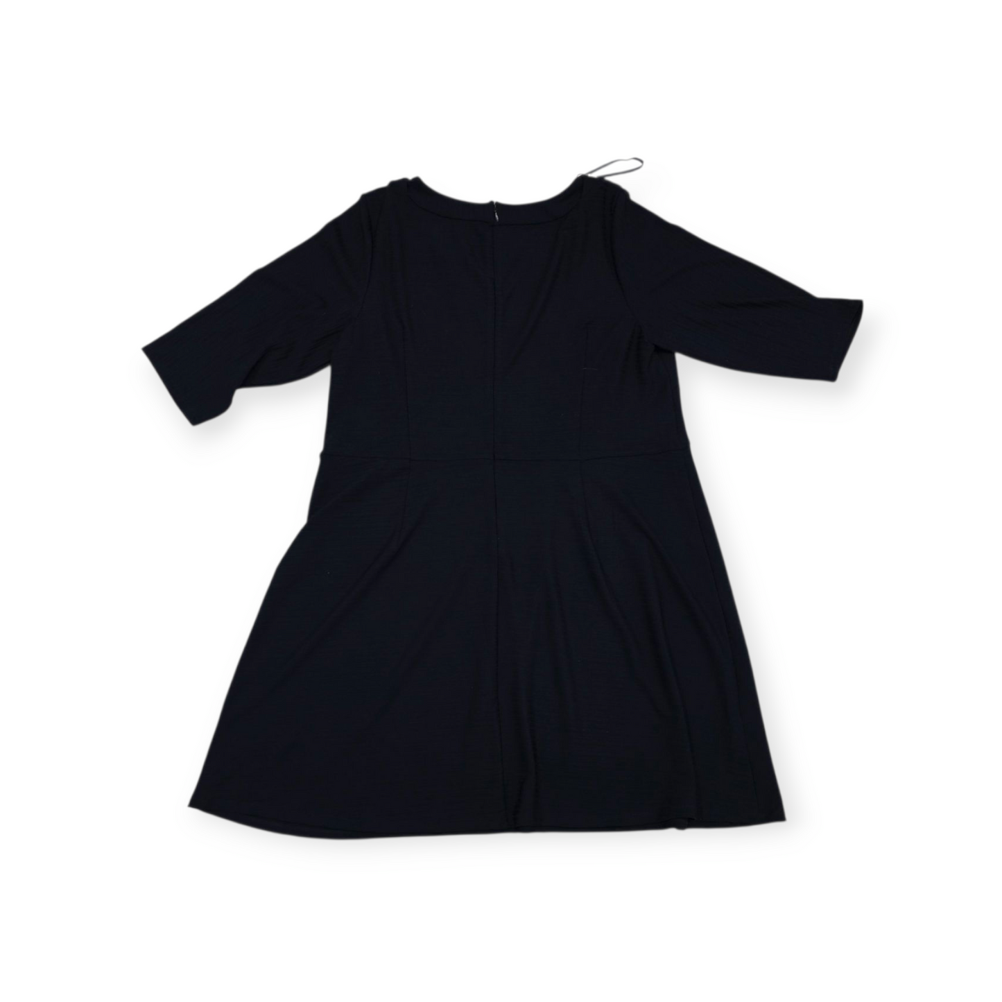 Vestido Tommy Hilfiger Talla 14 W Azul Oscuro Manga 3/4