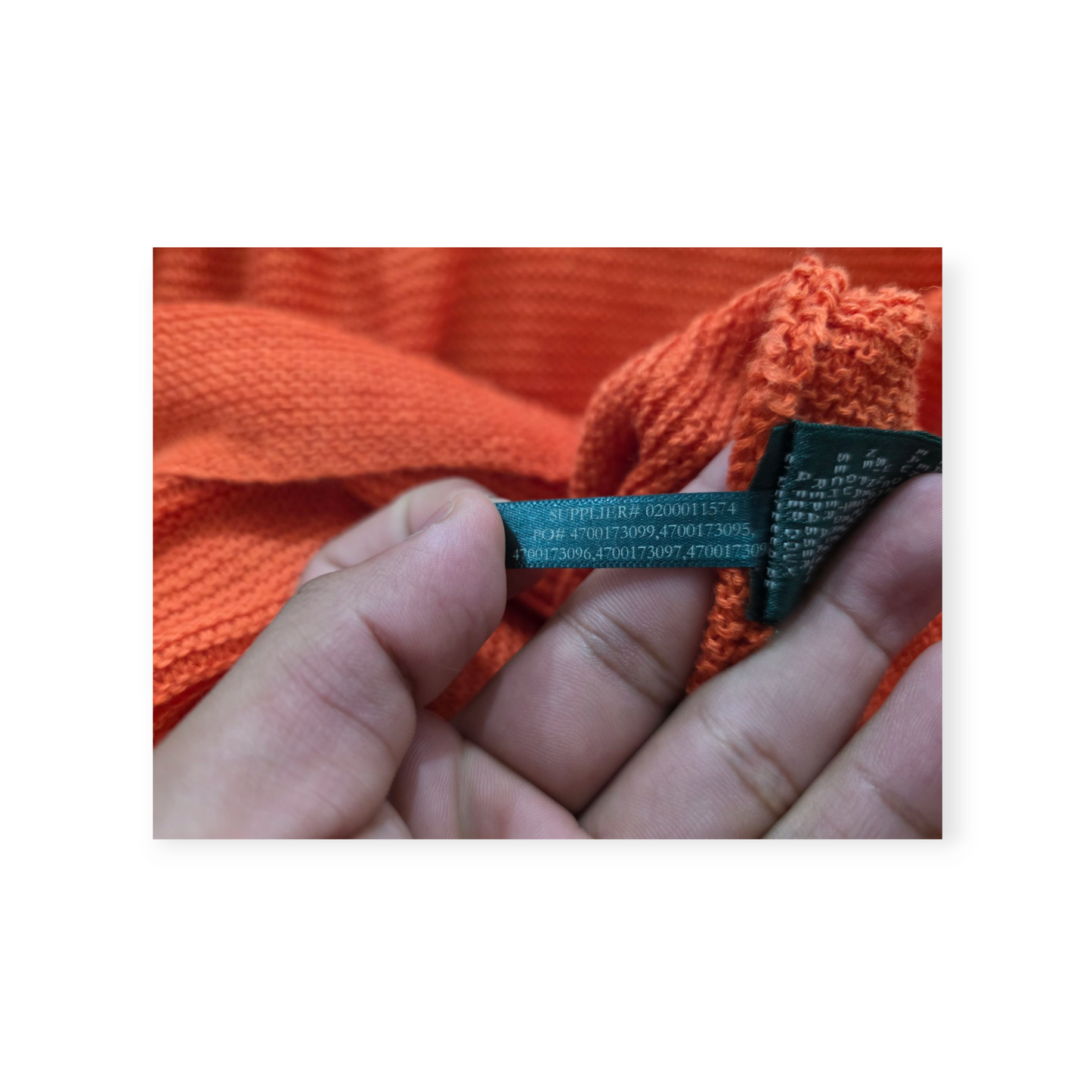 Sueter Ralph Lauren Xgrande Xl Naranja