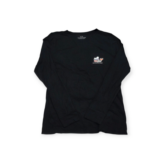 Playera Manga Larga Vineyard Vines Chico S Azul Profundo