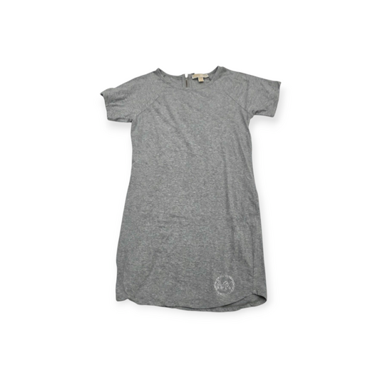 Vestido Michael Kors Chico S Color Gris Manga Corta