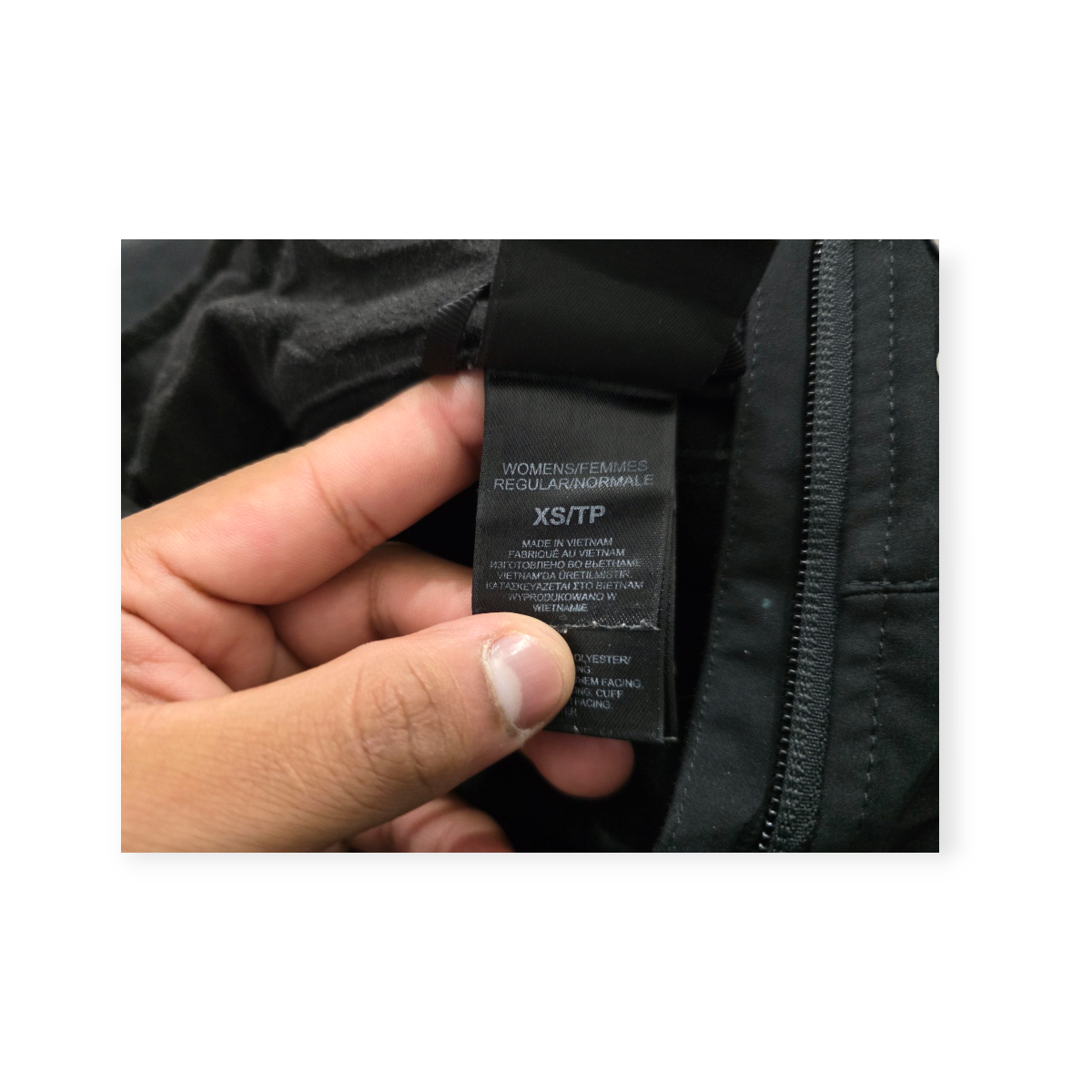 Chamarra The North Face Xchica Xs Negra Ligera