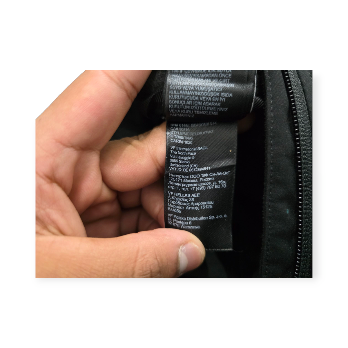 Chamarra The North Face Xchica Xs Negra Ligera