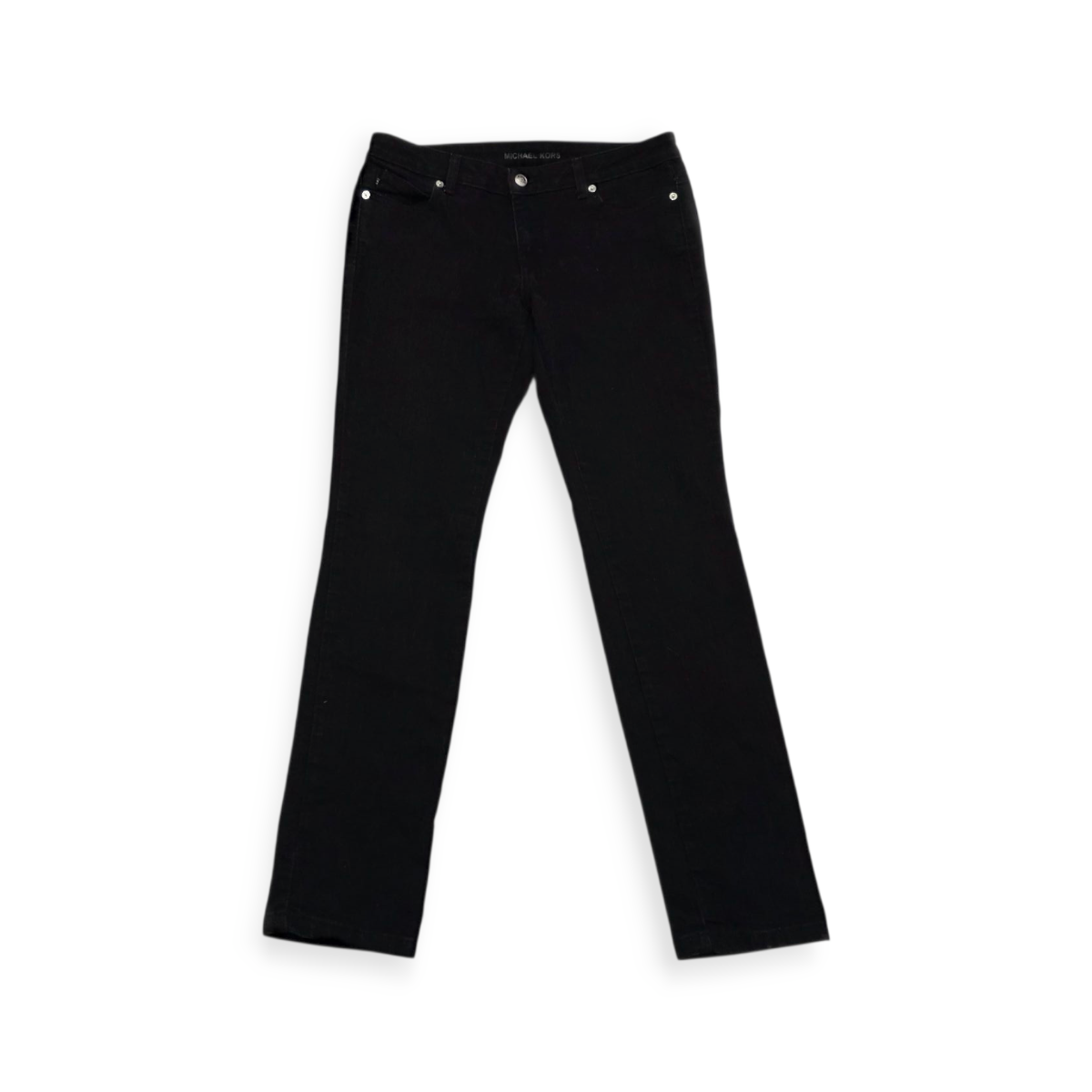 Pantalon Michael Kors De Mezclilla Gris Oscuro Talla 6