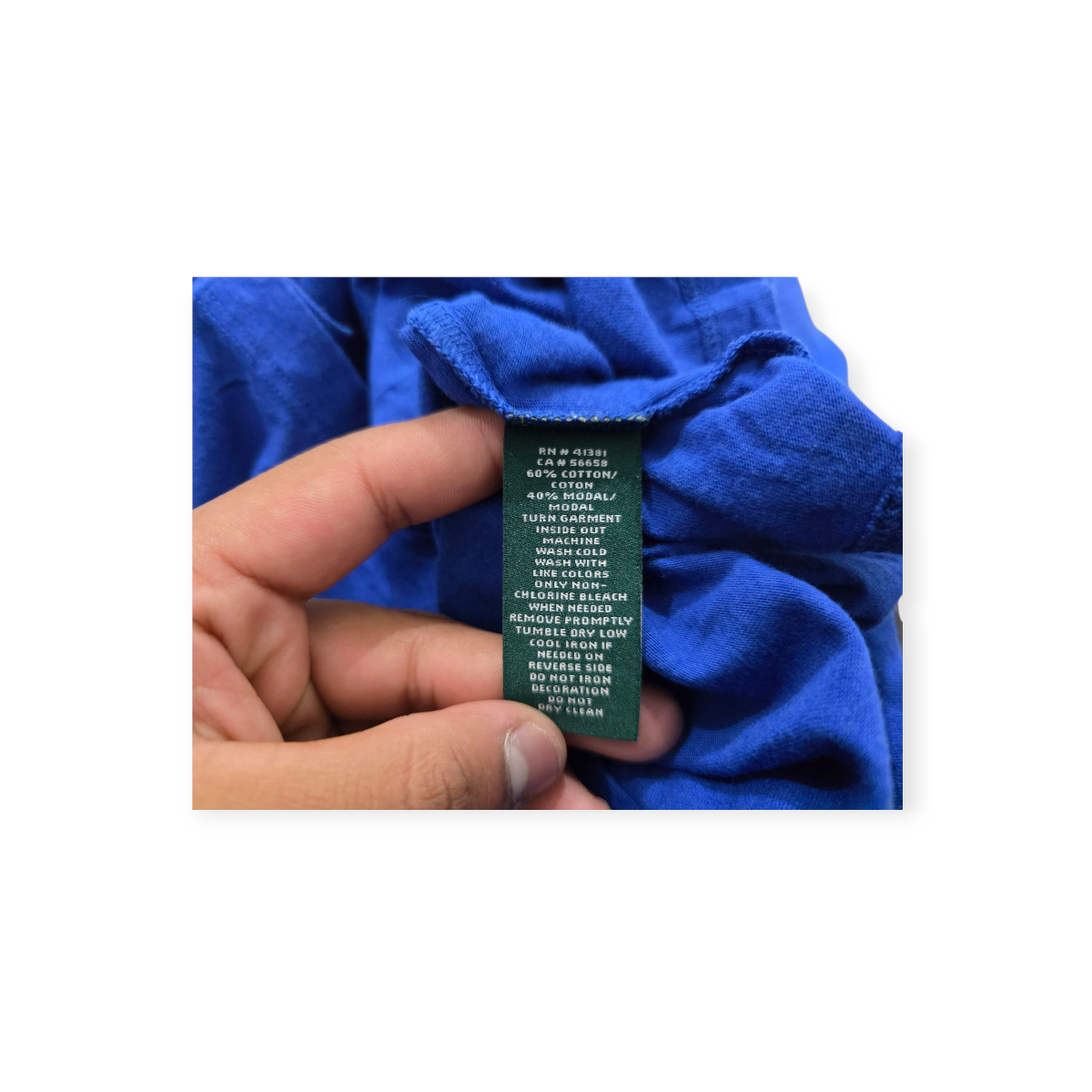 Playera Ralph Lauren Chico S Azul Manga Corta